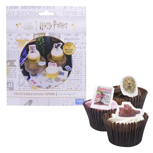 Zeitlich begrenztes Angebot: PME Harry Potter Essbare Zuckerpapier Tortenaufleger, 24er-set, Luna Lovegood von 15.49 € auf 7.99 € (48.42% Rabatt)