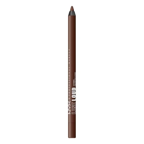 NYX Professional Makeup Crayon à Lèvres, Waterproof, À l'Huile de Jojoba, Pour des Lèvres Douces et Confortables, Finition Mate Douce, Vegan, Line Loud, Teinte : Too Blessed