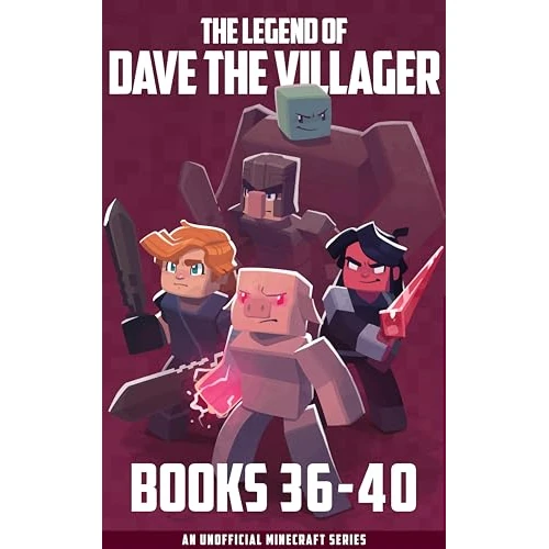 The Legend of Dave the Villager Books 36–40: An unofficial Minecraft series (Dave the Villager Collections Book 8) (English Edition)