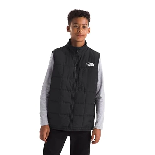 The North Face NF0A88UAJK31 B REVERSIBLE SHASTA VEST Giacca Unisex Bambino TNF BLACK Taglia M