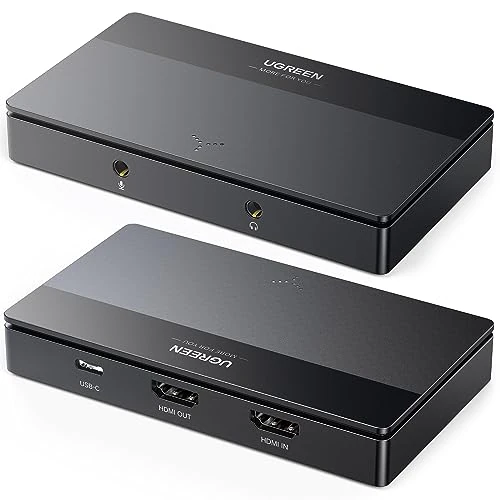 Oferta limitada: UGREEN Capturadora Vídeo HDMI USB C 1080P 60FPS Streaming 4K 60Hz en Bucle de 45.99 € a 32.19 € (ahorro 30%)
