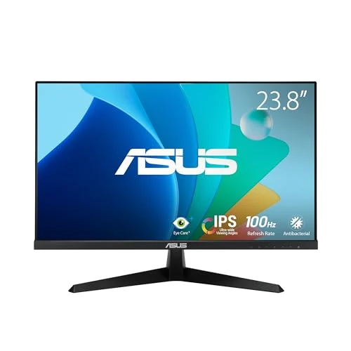 Offerta a tempo: ASUS Eye Care VY249HF - Monitor Full HD da 24", 100 Hz, MPRT, AdaptiveSync, pannello IPS, Vesa 100 x 100, 16:9, 1920 x 1080, HDMI - 40% da 149.00 € a 89.76 €
