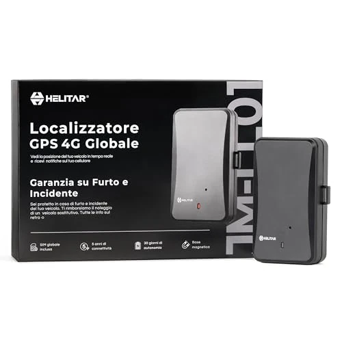 Offerta a tempo: Localizzatore GPS per Auto e Moto - Antifurto Magnetico - 5 Anni di Tracciamento Inclusi - Garanzia su Furto e Incidente Del Tuo Veicolo - GPS Tracker con Copertura Globale - 0.00% da 169.00 € a 169.00 €