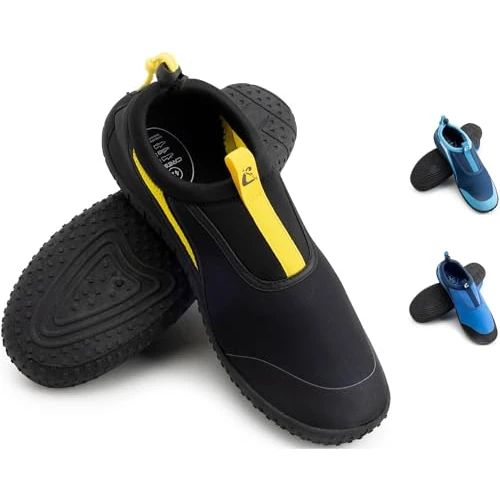 Oferta limitada: Cressi Coco Shoes Black/Yellow 42 - Zapato Acuático Unisex Diseñado para Deportes Acuáticos y Caminata Cómoda en Ambientes Húmedos, Mar y Playa, Negro/Amarillo, 42 de 17.99 € a 14.49 € (ahorro 19%)