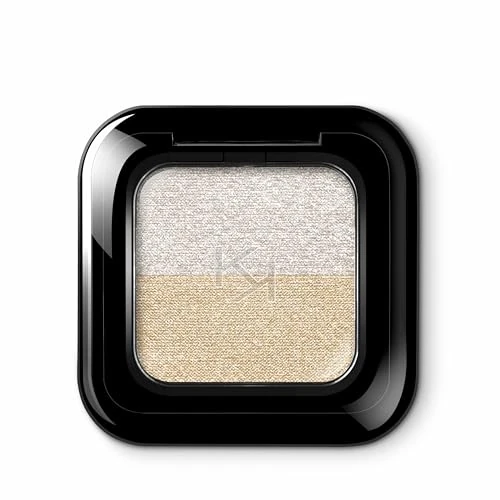 Tijdelijke aanbieding: KIKO Milano Bright Duo Eyeshadow - Kleur 01 Metallic White/True Gold van 9.95 € naar 9.95 € (0.00% korting)