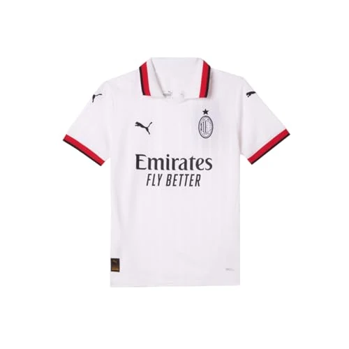 Offerta a tempo: AC Milan Maglia Gara Calcio, Stagione 2024/25, Unisex, Away, 8 anni - 38% da 75.00 € a 46.15 €
