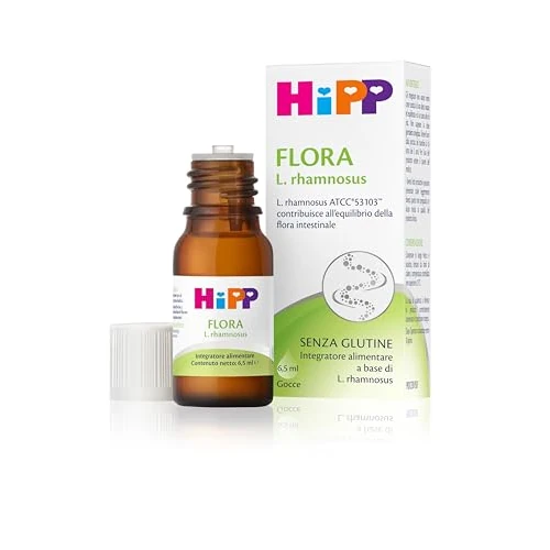 Offerta a tempo: HiPP Flora - Integratore Alimentare Probiotico di Fermenti Lattici per lEquilibrio della Flora Intestinale per Bambini — 43% da 15,02 € a 8,53 €