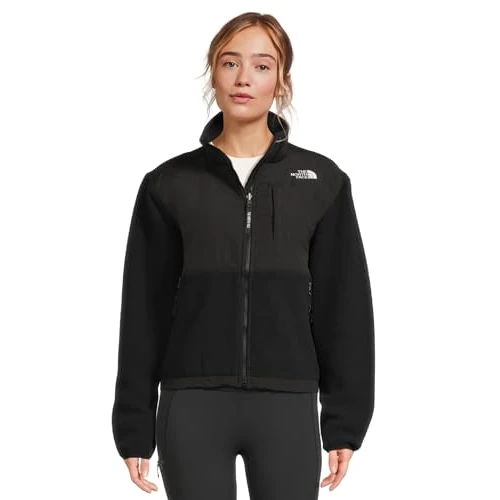 The North Face Damen Plus Retro Denali Jacke, Tnf Black, 46/48