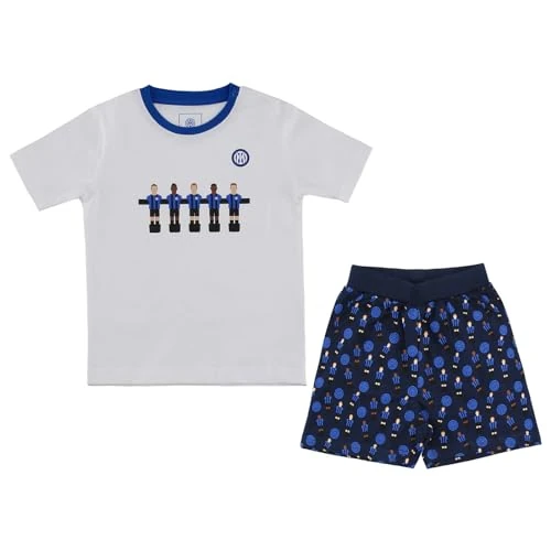 Offerta a tempo: Inter Set neonato T-shirt e pantaloncino corto, Unisex 0-24 mesi — 22% da 9,56 € a 7,50 €