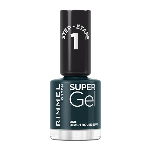Tijdelijke aanbieding: Rimmel, Vernis à Ongles Super Gel, 068 Beach house blue, Vernis Gel, Résultat Professionnel, Longue Tenue, Sèche comme un Vernis Classique, 12 ml van 8.08 € naar 8.08 € (0.00% korting)