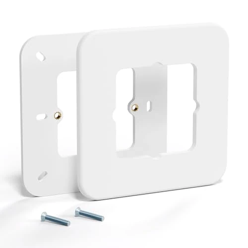 Limited offer: Meross Wall Plates for Box 503, Compatible with WiFi Thermostat, Cassette Cover with Two Plates and Screws, 12 cm x 12 cm from 12.99 EUR to 8.54 EUR (save 34%)