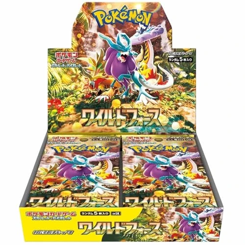 Tijdelijke aanbieding: Pokémon Scarlet & Violet Wild Force (sv5K) Booster Display - JPN van 79.95 EUR naar 79.95 EUR (korting 0%)