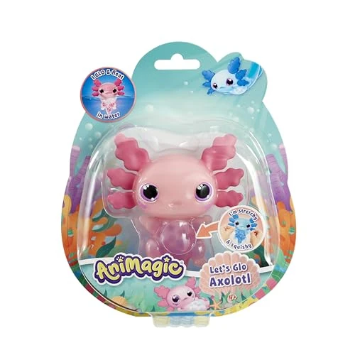 Oferta limitada: ANIMAGIC - Let’s GLO Axolotl - Mascota Electrónica & Lumínica - Rosa - para Niños a Partir de 4 Años - Juego Sensorial & Experiencia Táctil - Cuerpo Extensible - Flota & Brilla en el Agua de 14.99 € a 14.99 € (ahorro 0.00%)