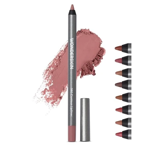 Offerta a tempo: Matita Per Labbra Wonderskin - Matita Per Labbra Marrone 360°, A Lunga Tenuta, Temperabile, Impermeabile E Resistente Al Trasferimento (Blush) — 33% da 18,00 € a 12,12 €