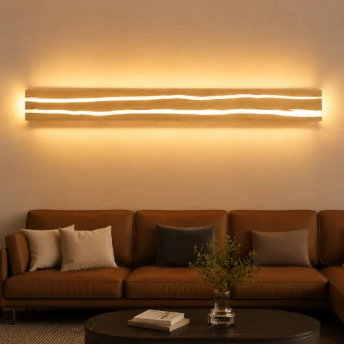 Oferta limitada: ZMH Aplique de pared de madera LED 16 W interiores madera para interiores, de 87.99 € a 87.99 € (ahorro 0.00%)