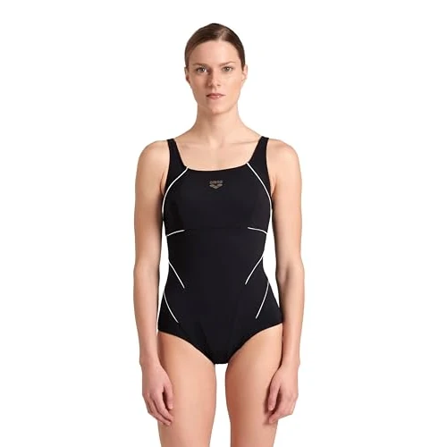 Offerta a tempo: Arena Jewel Low R Costume Intero Donna Coppa C, Costume da Bagno Modellante Bodylift, Tecnologia Power Mesh, Tessuto Arena Sensitive Fabrics Resistente al Cloro - 20% da 69.99 € a 55.96 €
