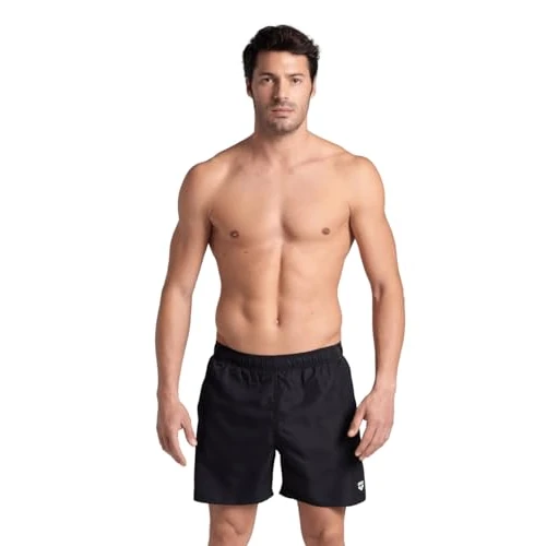 ARENA Fundamentals Boxer R szorty plażowe Mężczyźni, Czarno-biały, 3XL