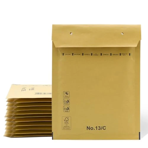 Limited-time offer: Padded Envelopes, Bubble Mailers, Kraft Bubble Padded Envelopes with Self-Seal Seal, Clothing Shipping Bags, Kraft Padded Envelopes - SIDI (150x215mm, 10 pcs) from 7.65 £ to 7.65 £ (save 0.00%)