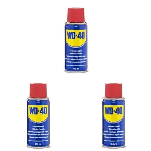 WD-40 Prodotto Multifunzione - Lubrificante Spray - 100 ml (Confezione da 3)