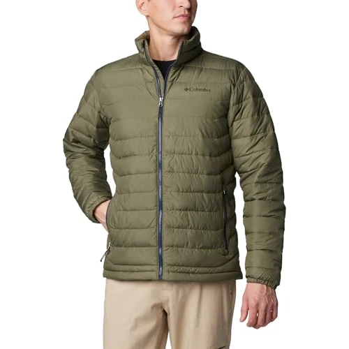 Offerta a tempo: Columbia Powder Lite 2 Jacket, Piumino Uomo, Stone Green, S - 37% da 120.00 € a 75.99 €