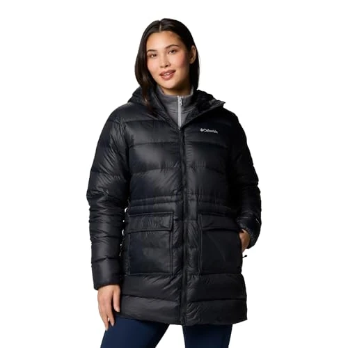 Offerta a tempo: Columbia Harmony Falls Mid Down Jacket, Riflettente, Idrorepellente, Piumino certificato RDS, Potere riempitivo 650, Cappuccio regolabile, Tasche con cerniera, Polsini elastici - da donna - 70% da 230.00 € a 69.14 €