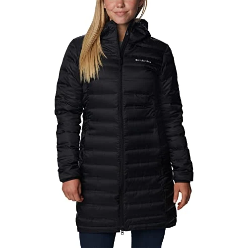 Limitiertes Angebot: Columbia Lange Daunenjacke mit Kapuze für Damen, Lake 22 II von 160.00 EUR auf 96.99 EUR (Spare 39%)