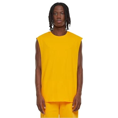 Offerta a tempo: Urban Classics Tb1562-Open Edge Sleeveless Tee T-Shirt, Magicmango — 13% da 14,90 € a 12,99 €