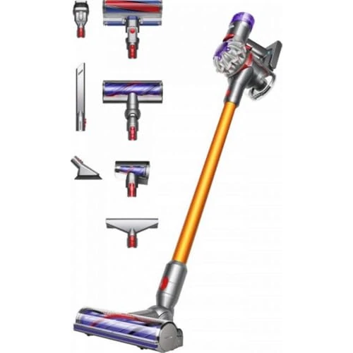 Limitiertes Angebot: Dyson V8 Absolute Kabelloser Staubsauger, 115 AW, bis zu 40 Min Laufzeit, Motorbar mit Haarentwirrungstechnologie, entfernt Tierhaare, Fluffy Bodendüse, Hand- und Bodenstaubsauger von 499.00 EUR auf 358.57 EUR (Spare 28%)