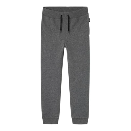 Offerta a tempo: Name IT NKMSWEAT Pant Bru Noos, Pantaloni della Tuta Bambino, Dark Grey Melange, - 15% da 16.99 € a 14.44 €