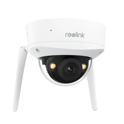 Oferta limitowana: Reolink 4K Kamera Bezpieczeństwa z Kątem Widzenia 125°, Wandaloodporność IK10, Kolorowy Noktowizor, Wykrywanie Osób/Pojazdów/Zwierząt, Dwukierunkowe Audio, Wi-Fi 6 2,4GHz/5GHz, IP67, RLC-840WA z 519.99 zł na 519.99 zł (oszczędź 0.00%)
