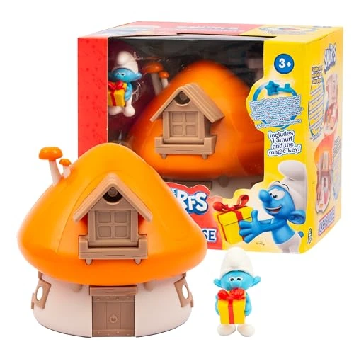 Oferta ograniczona: Smerfy, magiczny dom z 1 figurką 5,5 cm, akcesoria w zestawie, model smerfa dowcipnisia, dla dzieci od 3 lat, PUF202 z 118.42 PLN na 118.42 PLN (zniżka 0%)