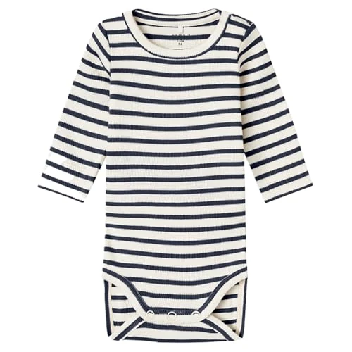 Offerta a tempo: Name IT NBNBANI LS Body Noos, Body a Maniche Lunghe Bambino Unisex, Dark Sapphire, - 35% da 12.99 € a 8.46 €