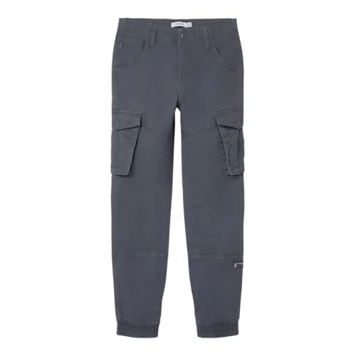 Name IT Jungen Nkmryan TWI Pant 2222-ba Noos Cargohose, Lava Smoke, 152 EU