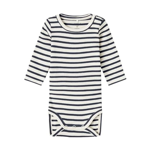 Offerta a tempo: Name IT NBNBANI LS Body Noos, Body a Maniche Lunghe Bambino Unisex, Dark Sapphire, - 35% da 12.99 € a 8.46 €