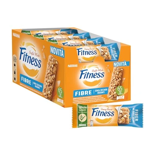 Offerta a tempo: FITNESS Fiber - 24 Barrette di Cereali Integrali al gusto Miele — 33% da 14,94 € a 9,99 €
