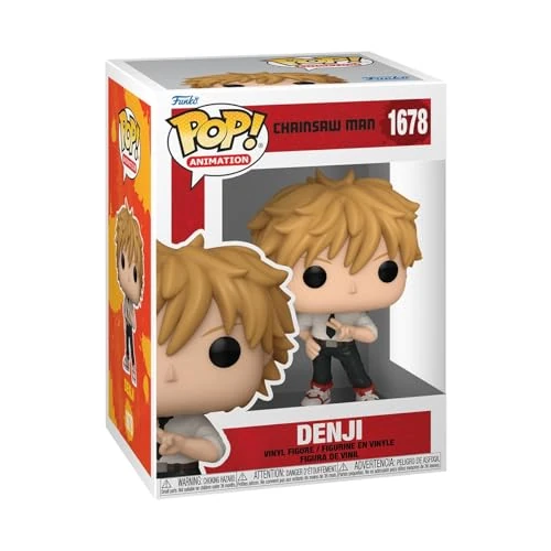 Offerta a tempo: Funko Pop! Animation: CSM - Denji - Chainsaw Man - Figura in Vinile da Collezione - Idea Regalo - Merchandising Ufficiale - Giocattoli per Bambini e Adulti - Anime Fans - Figura per i Collezionisti - 40% da 16.00 € a 9.60 €