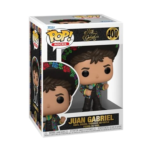 Offerta a tempo: Funko Pop! Rocks: Juan Gabriel - (Floral Mariachi) - Figura in Vinile da Collezione - Idea Regalo - Merchandising Ufficiale - Giocattoli per Bambini e Adulti - Music Fans - Figura per i Collezionisti - 70% da 16.00 € a 4.80 €