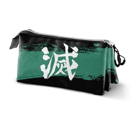 Zeitlich begrenztes Angebot: Demon Slayer Sutoriku-Dreifach Federmäppchen, Mehrfarbig, 23 x 11 cm von 17.77 € auf 17.77 € (0.00% Rabatt)