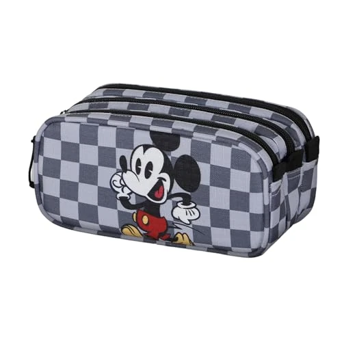 Offerta a tempo: Topolino Move-Astuccio Trick FAN 2.2, Grigio, 23 x 11 cm - 0.00% da 19.97 € a 19.97 €