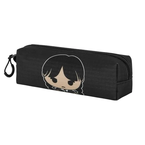 Offerta a tempo: Wednesday Mercoledì Cute-Astuccio Quadrato FAN 2.2, Grigio, 22 x 9 cm - 50% da 8.95 € a 4.50 €