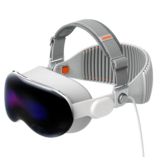 Offre limitée : Spigen DR210 Bandeau Rembourré Compatible avec Apple Vision Pro M2 2024 VR HeadStrap - Gris Charbon de 33.99 € à 33.99 € (0.00% de remise)