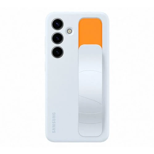 Begrenztes Angebot: Samsung Standing Grip Smartphone Case EF-GS921 für Galaxy S24, Handy-Hülle, Fingerhalterung, Schlankes Design, Light Blue von 14.29 EUR auf 14.29 EUR (Rabatt 0%)