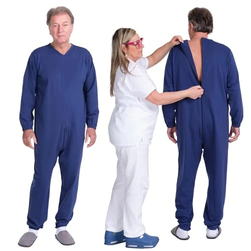 Oferta limitowana: FERRUCCI COMFORT Zimowy kombinezon sanitarny Unisex z zamkiem błyskawicznym na plecach - 9078-F Kopiatywny - dla osób starszych, nietrzymania moczu i choroby Alzheimera, Kopiatywny, XXL z 163.73 zł na 163.73 zł (oszczędź 0.00%)