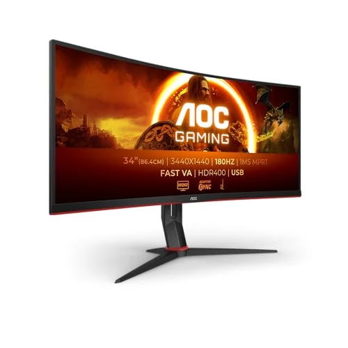 Oferta ograniczona: AOC G2 CU34G2XP/BK écran plat de PC 86,4 cm (34") 3440 x 1440 pixels z 1110.95 EUR na 1110.95 EUR (znizka 0%)
