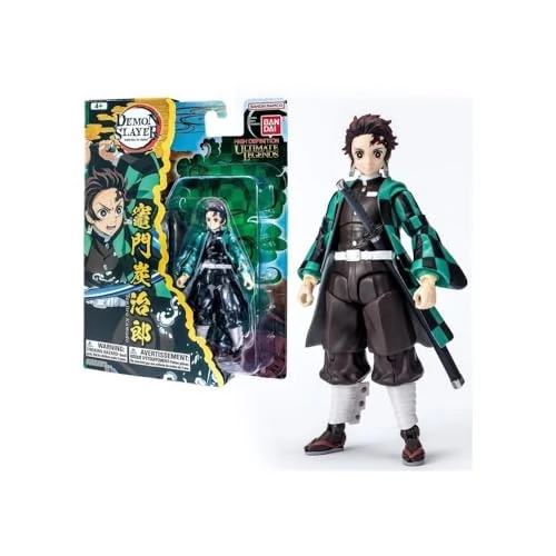 Offerta a tempo: BANDAI - Ultimate Legends HD - Figurina d'azione Demon Slayer 12 cm - Tanjiro Kamado - Licenza ufficiale Demon Slayer - Figurina articolata Tanjiro - Giocattolo per bambini 4 anni e + - VE88961 - 0.00% da 19.99 € a 19.99 €
