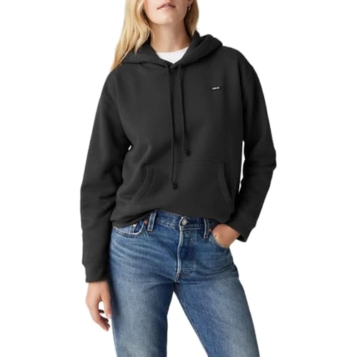 Limited-time offer: Levi's Women's Everyday Hoodie, Caviar, S from 34.39 £ to 27.50 £ (save 20%)