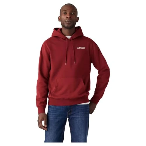 Limited-time offer: Levi's Men's Standard Graphic Sweatshirt Hoodie Hoodie, Rope Batwing Lc Hoodie Chocolate Truffle, XS from 55.00 GBP to 55.00 GBP (save 0%)