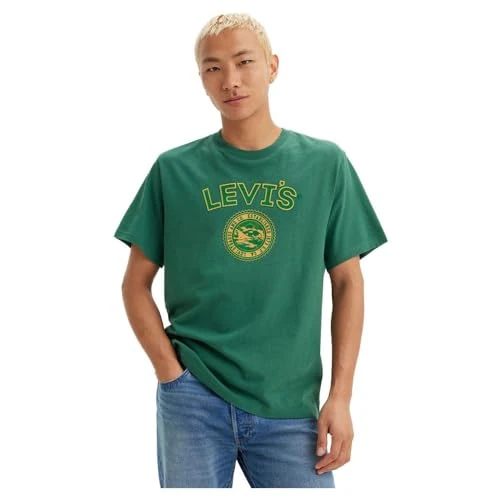 Oferta limitada: Levi's Ss Relaxed Fit Tee Camiseta, Varsity Patch Bistro Green, XXL Hombre de 24.76 € a 24.76 € (ahorro 0.00%)