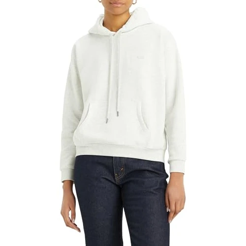 Levi's Everyday damska bluza z kapturem, Orbit Heather Gray, XXS