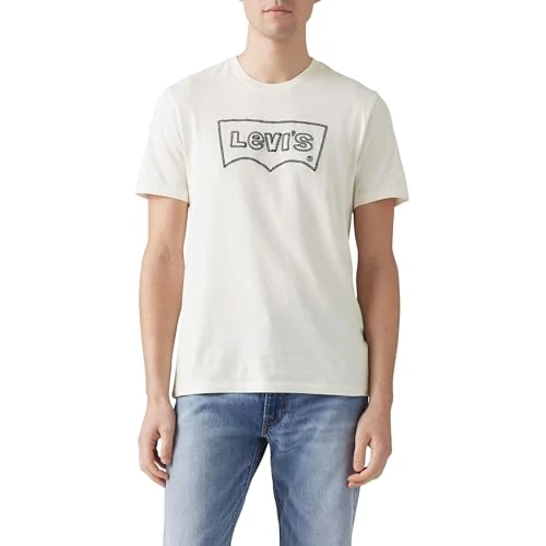 Offerta a tempo: Levi's Graphic Crewneck Tee T-shirt, Rope Batwing Vw Egret, M Uomo - 0.00% da 23.20 € a 23.20 €
